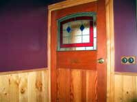 Bathroom Stained Glass Door Crabapple Cottage Bathroom Stained Glass Door Crabapple Cottage